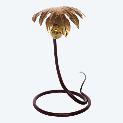 Lampada "Feuille" in oro