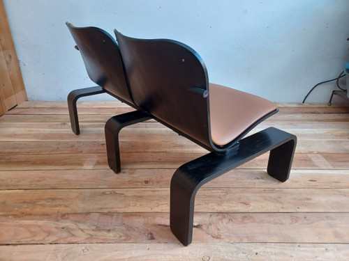 Vintage Steiner bench seat from 1970