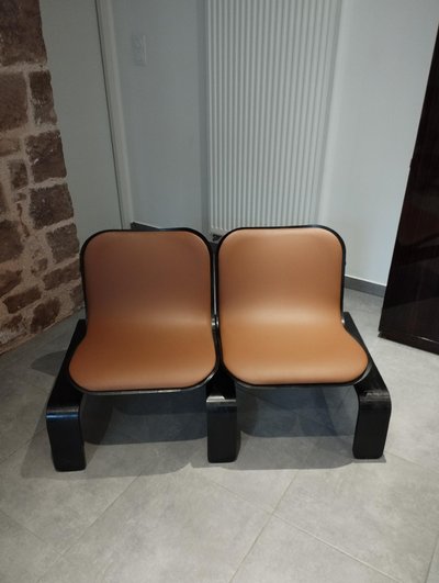 Vintage Steiner bench seat from 1970