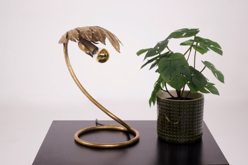 Lampada "Feuille" in oro