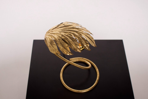 Lampada "Feuille" in oro