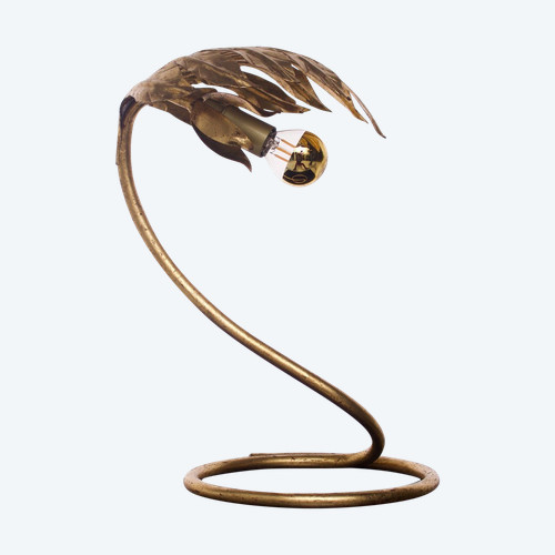 Lampada "Feuille" in oro