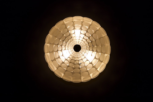 Kinetic ceiling light