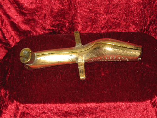 Bronze mould for silver spoon 19th century Louis XVI style medallion model