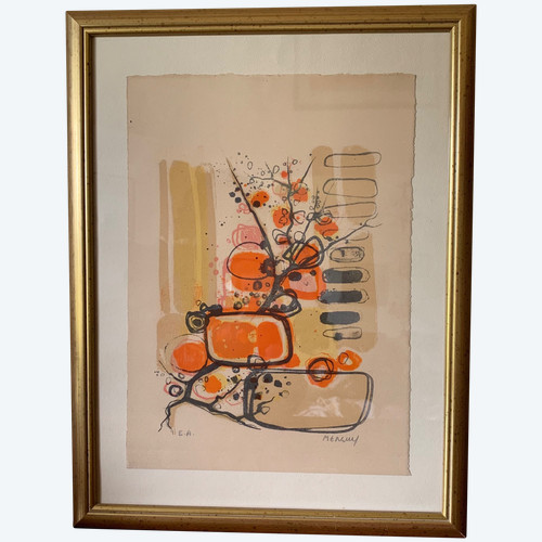 Artist's proof signed Menguy