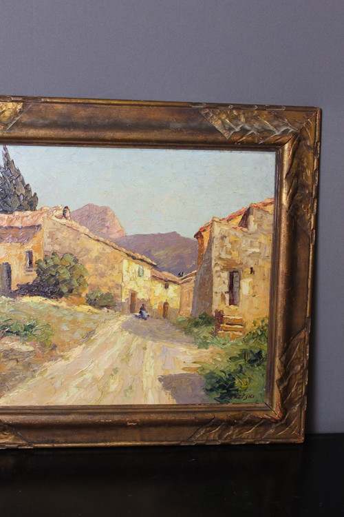 Paysage De Provence Par Osietzki Vers 1930