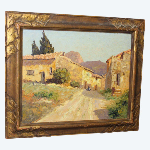 Paysage De Provence Par Osietzki Vers 1930