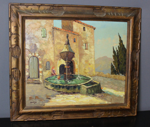 Landschaft Der Provence , Der Brunnen , Von Osietzki