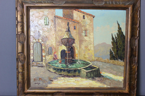 Landschaft Der Provence , Der Brunnen , Von Osietzki
