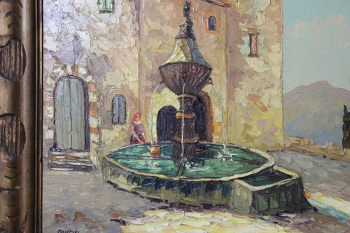 Landschaft Der Provence , Der Brunnen , Von Osietzki