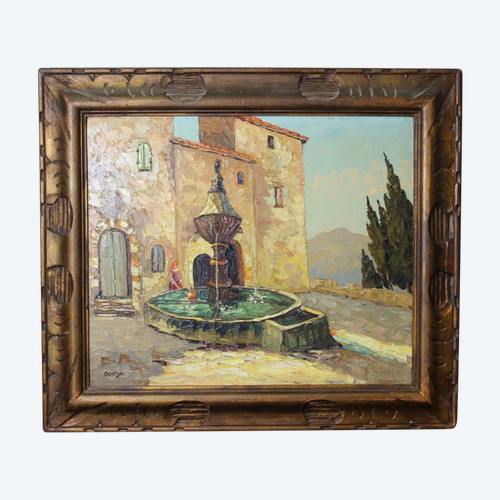 Landschaft Der Provence , Der Brunnen , Von Osietzki