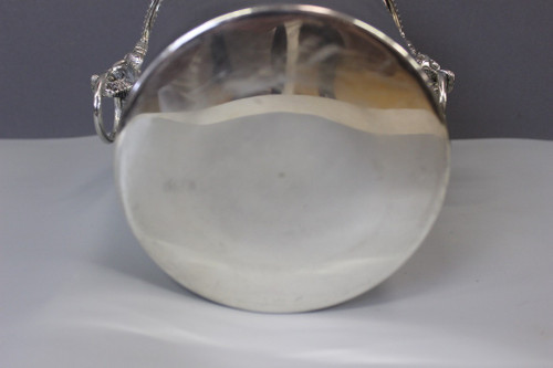 Silver Plated Champagne Bucket With Lions