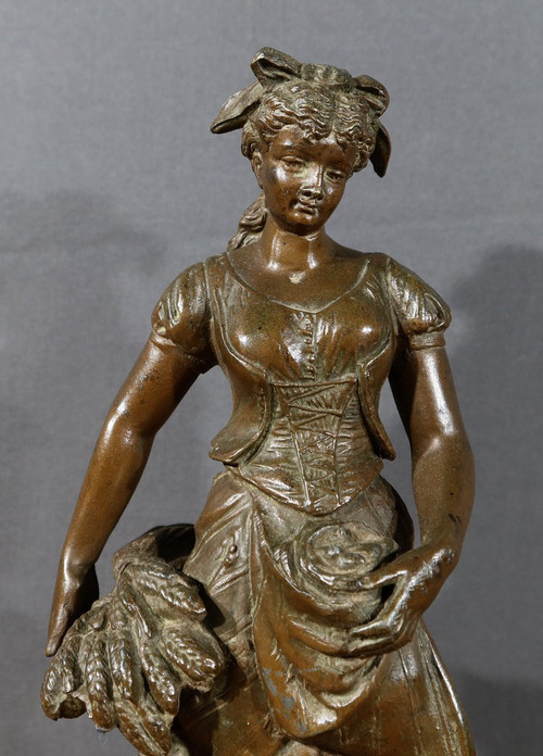 Righello "La Paysanne", dopo E. Rancoulet - Inizio del XX secolo