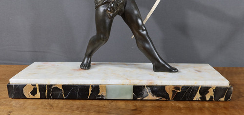 Sculpture en Régule, « L’Archer Nubien » – 1930