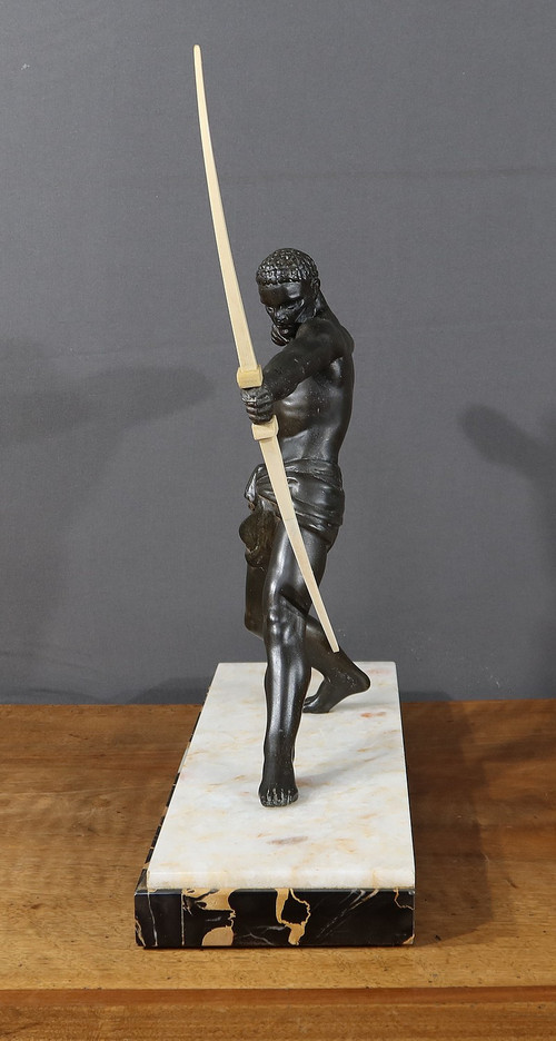 Sculpture en Régule, « L’Archer Nubien » – 1930