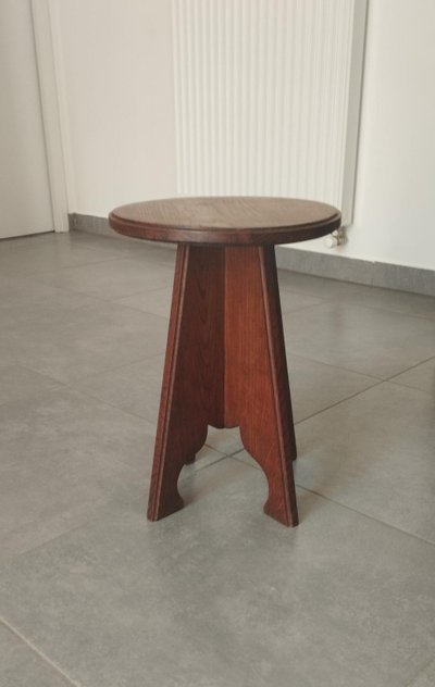 Tabouret architectural – Art Populaire - Mid-Century Modern