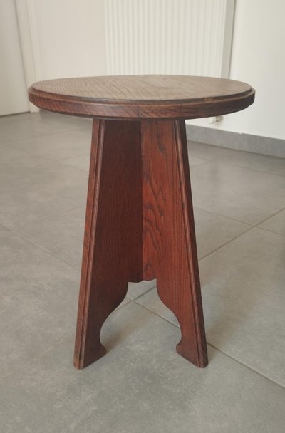 Tabouret architectural – Art Populaire - Mid-Century Modern