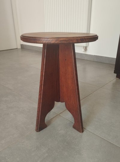 Tabouret architectural – Art Populaire - Mid-Century Modern