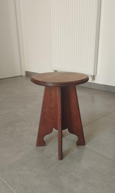 Tabouret architectural – Art Populaire - Mid-Century Modern
