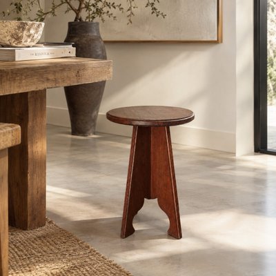 Tabouret architectural – Art Populaire - Mid-Century Modern