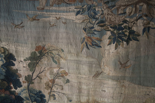Importante tapisserie, Apollon Et Cupidon, Atelier du Faubourg St Marcel, vers 1635-1650