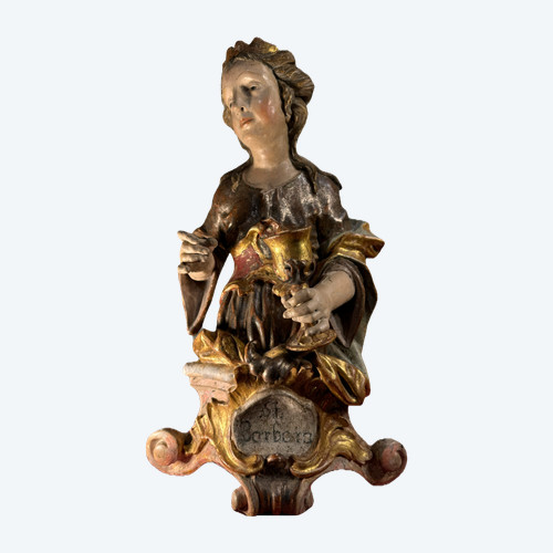 Representation Of Saint Barbara - Circa 1750