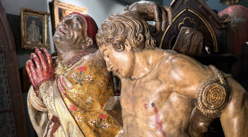 Doppio busto reliquiario - Fine del XVII secolo