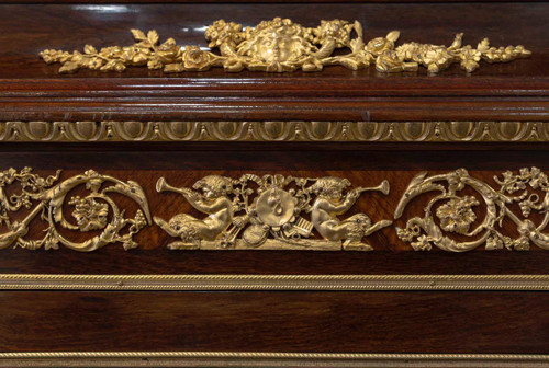 Attribuée à François Linke Une Vitrine De Style Louis XVI époque 19ème Siècle