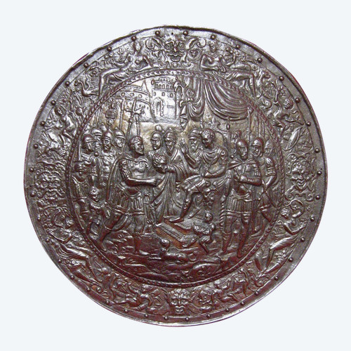 Rondache. Schild Von Parement Römischer Sieg Viollet Le Duc XIX.