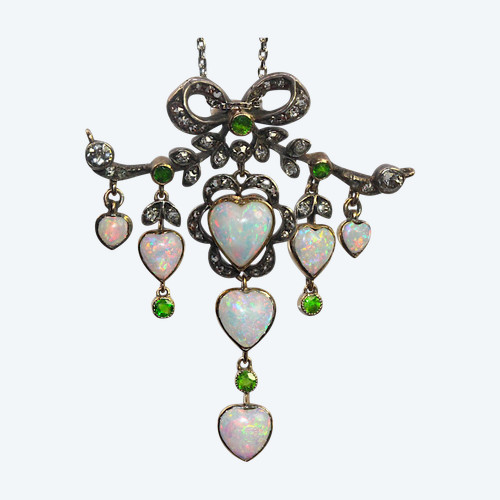 Pendentif Opales 1880