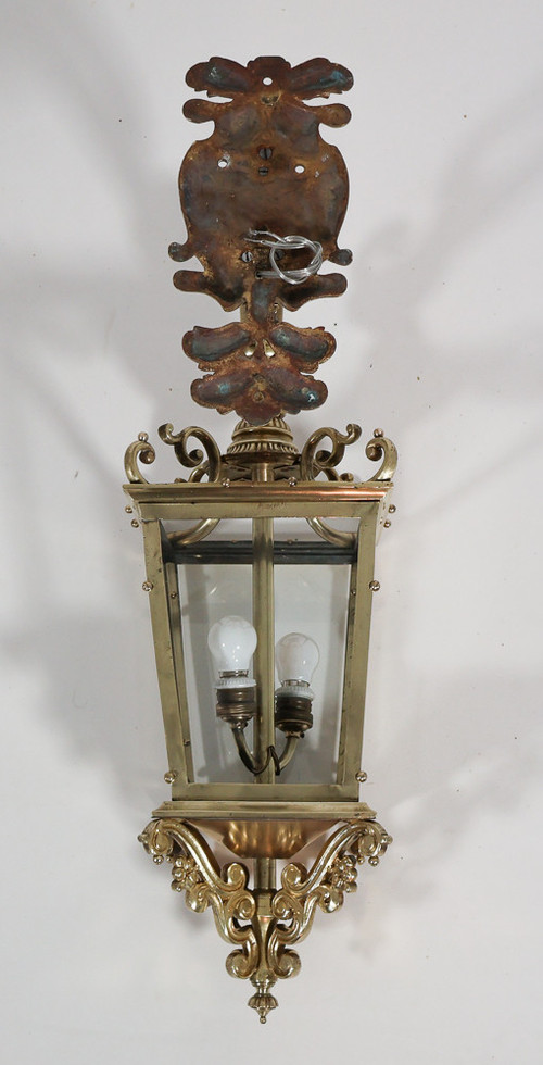 Bronze Portico Lantern Late 19th Century