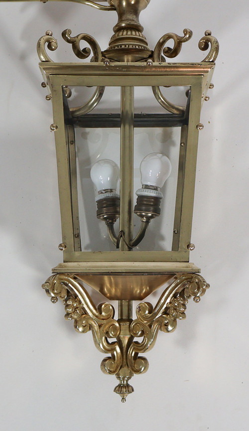 Bronze Portico Lantern Late 19th Century