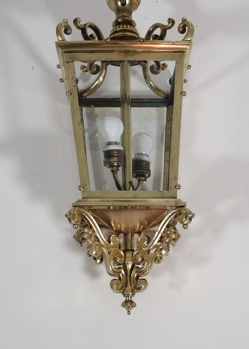 Bronze Portico Lantern Late 19th Century