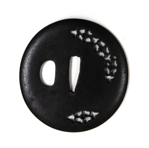 Tsuba by Tatsutoshi from the Akao school