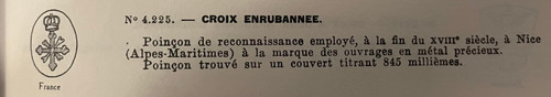  Solid silver confiturier from the Empire period