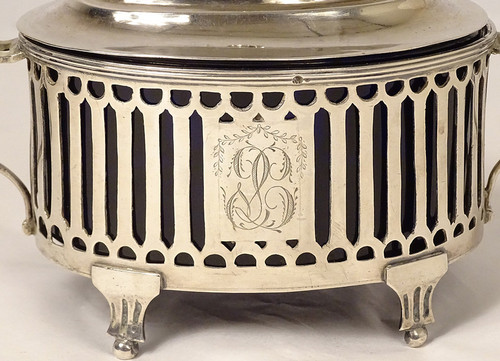 Louis XVI silver sugar bowl Fermiers Généraux Paris Leguay 18th century
