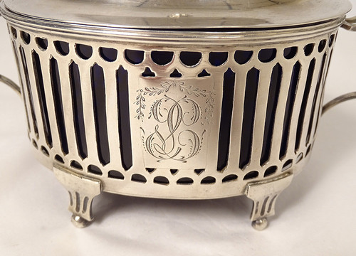 Louis XVI silver sugar bowl Fermiers Généraux Paris Leguay 18th century
