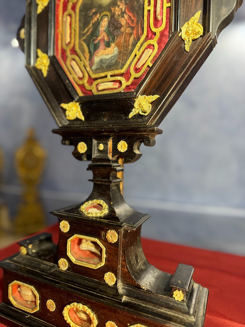 Grande Monstrance Italienne Aux 13 Reliques – Mi XVIIIe