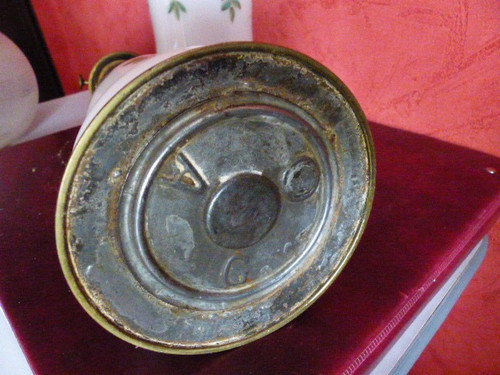 coppia di lucerne opaline del XIX secolo