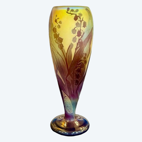 Emile Gallé Vase  "Muguet"