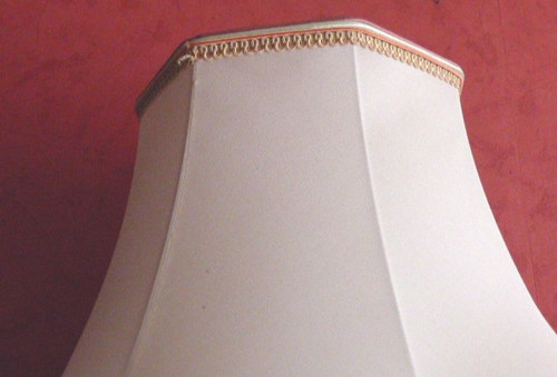 Lampada in vaso di zenzero in porcellana cinese del XIX secolo