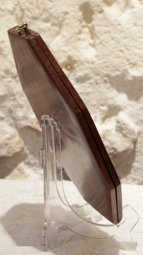 Folding mirror in rosewood, circa 1930, Art Deco