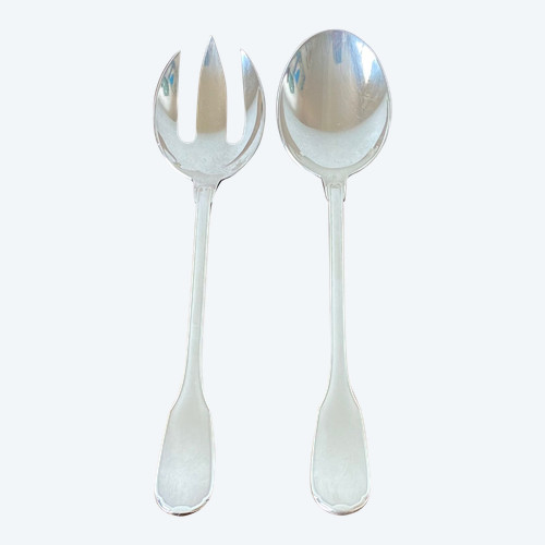 Pair of service cutlery