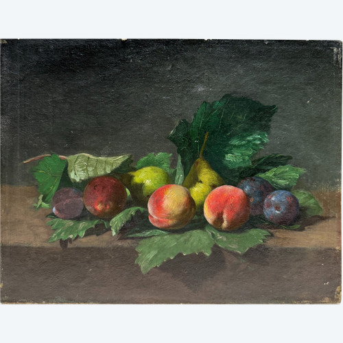 Hippolyte Chaignet (1820-1865) - Stillleben mit Früchten