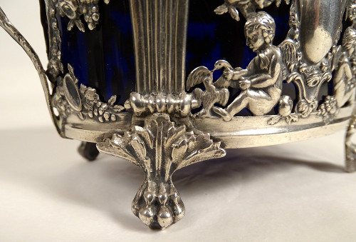 Zuckerdose Louis XVI Massivsilber Fermiers Généraux Paris Pierre Blard XVIIIè