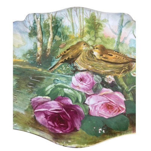 Plateau en Porcelaine de Limoges - Vieux Paris - Marque Guérin - 1900