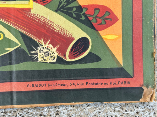 Alain Cornic - Anciennement Affiche De L’afrique équatoriale Française Vers 1950 