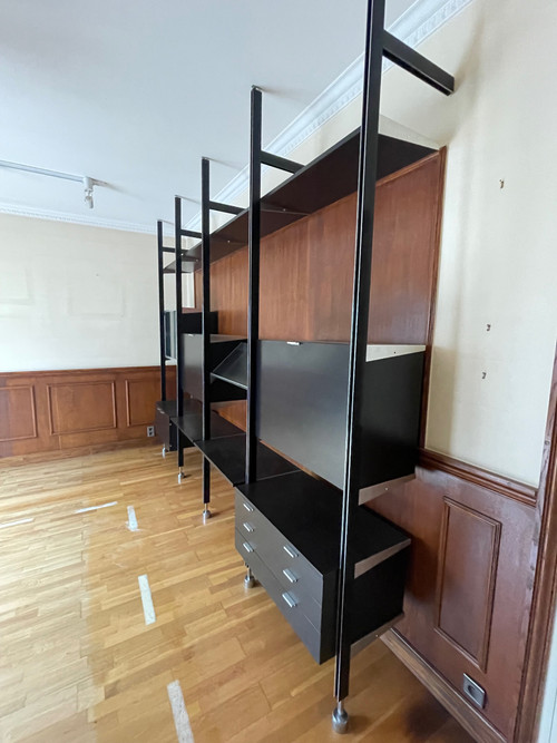George Nelson Modular Bookcase For Mobilier International Circa 1970