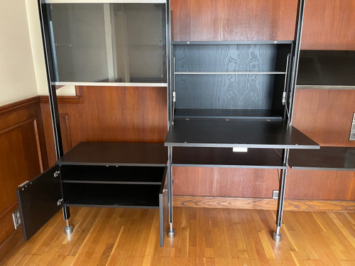 George Nelson Modular Bookcase For Mobilier International Circa 1970