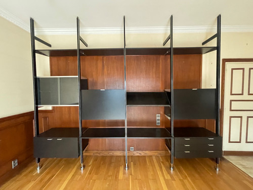 George Nelson Modular Bookcase For Mobilier International Circa 1970